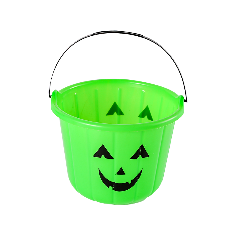 Custom Halloween Ghost Festival Printing Pumpkin Bucket Party Decoration  For Sale