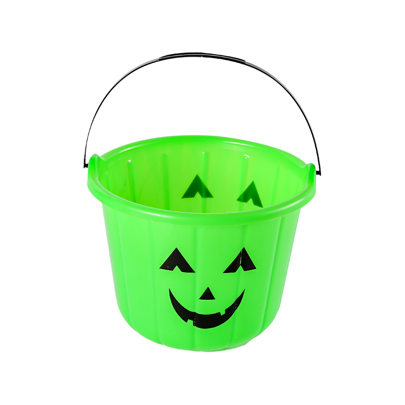Custom Halloween Ghost Festival Printing Pumpkin Bucket Party Decoration  For Sale