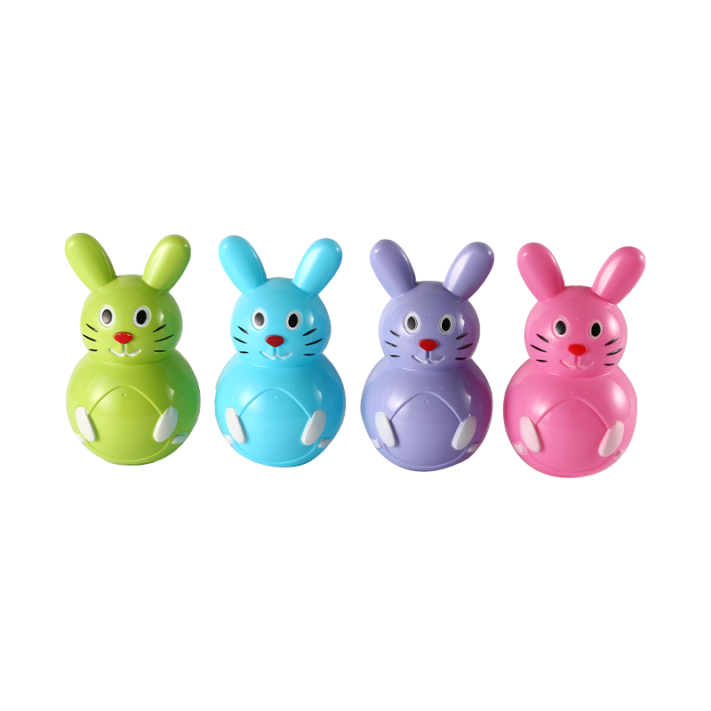 Bunny Easter eggs plastic rabbit box party decoration event & party supplies silk screen printed 1 color & 2 colors